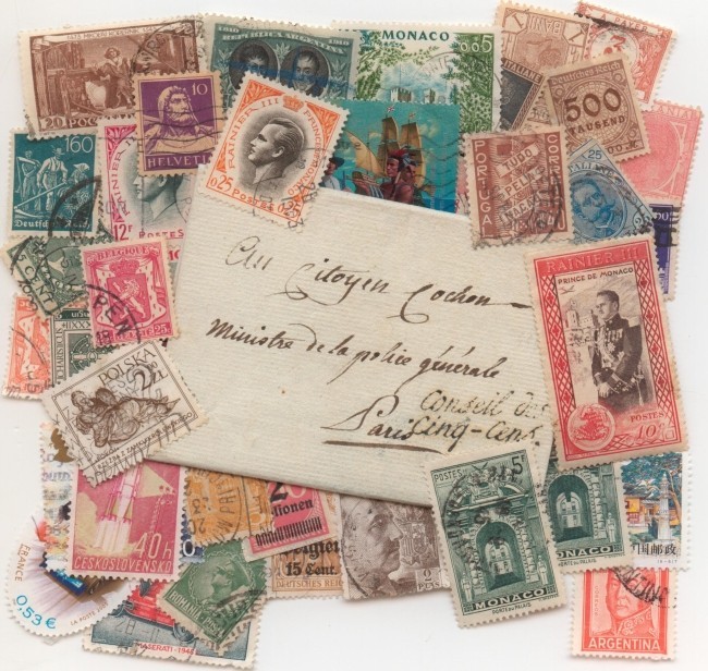 collectionner les timbres