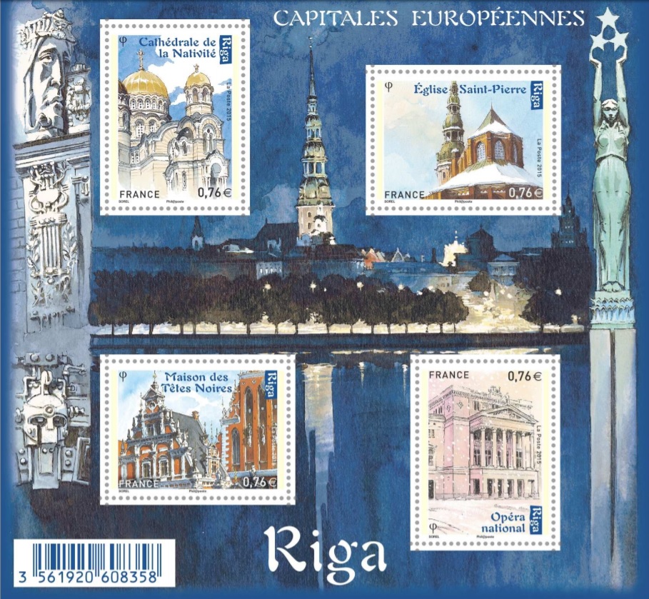 Emission Capitales Européennes : Riga