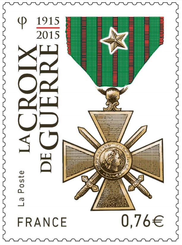 Emission Croix de Guerre 1915-2015