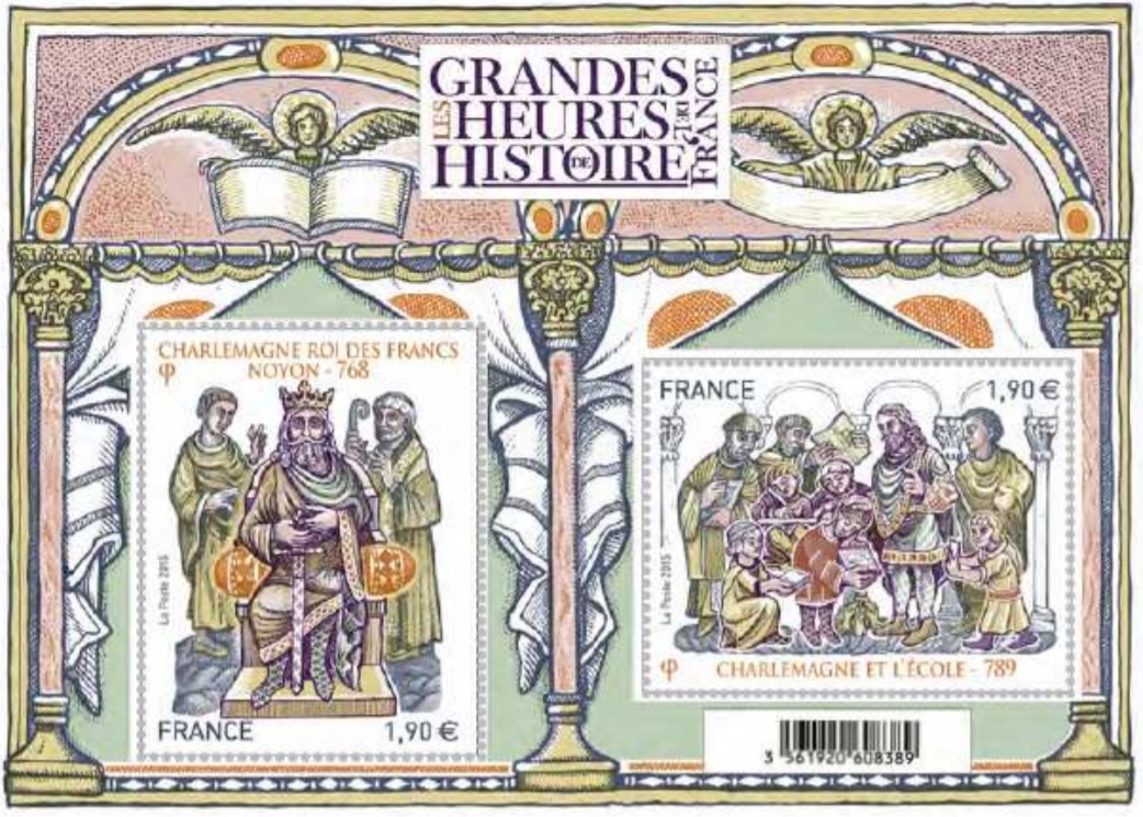 Emission Grandes Heures de l´Histoire de France : Charlemagne