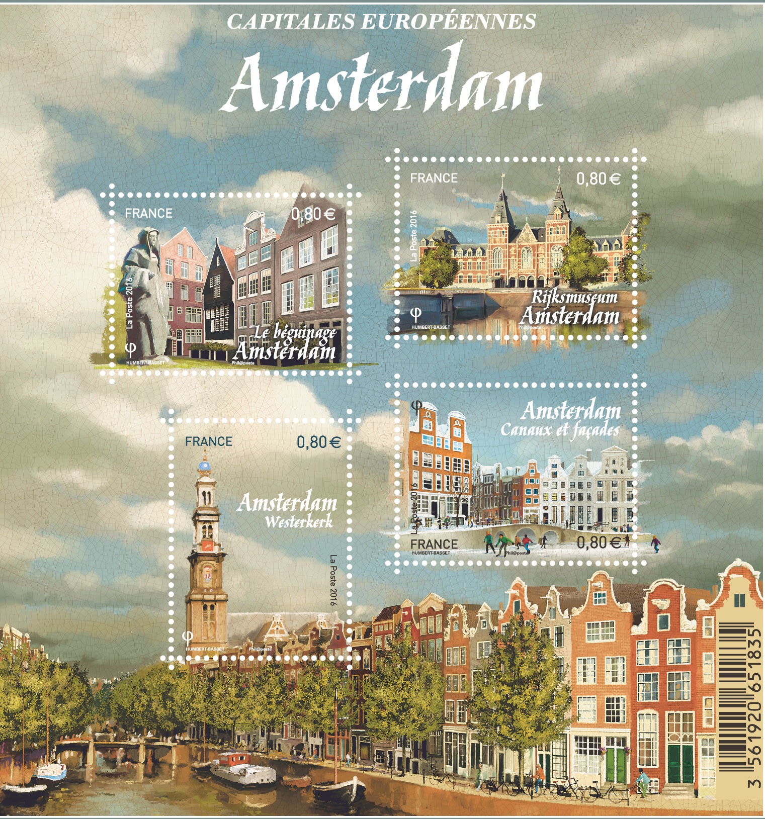 Emission Capitales européennes : Amsterdam