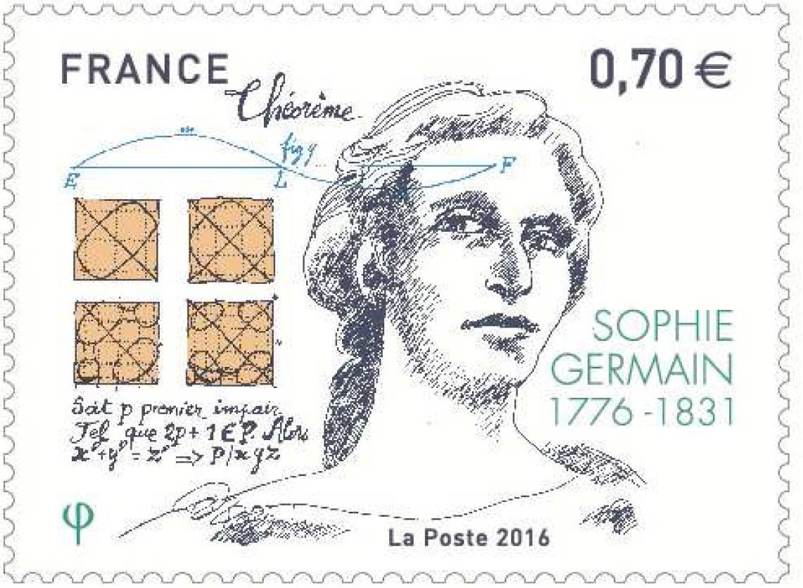 Emission Sophie Germain (1776 - 1831)