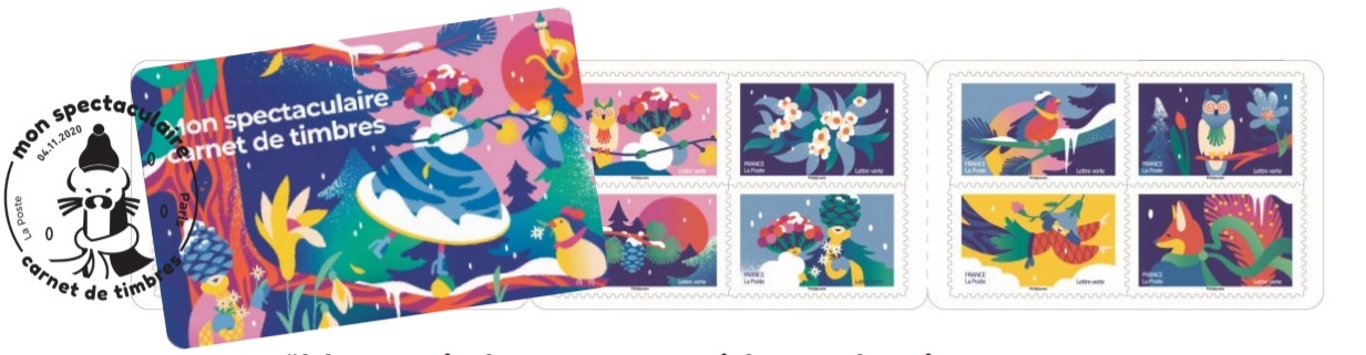 Emission Carnet ’Mon spectaculaire carnet de timbres’
