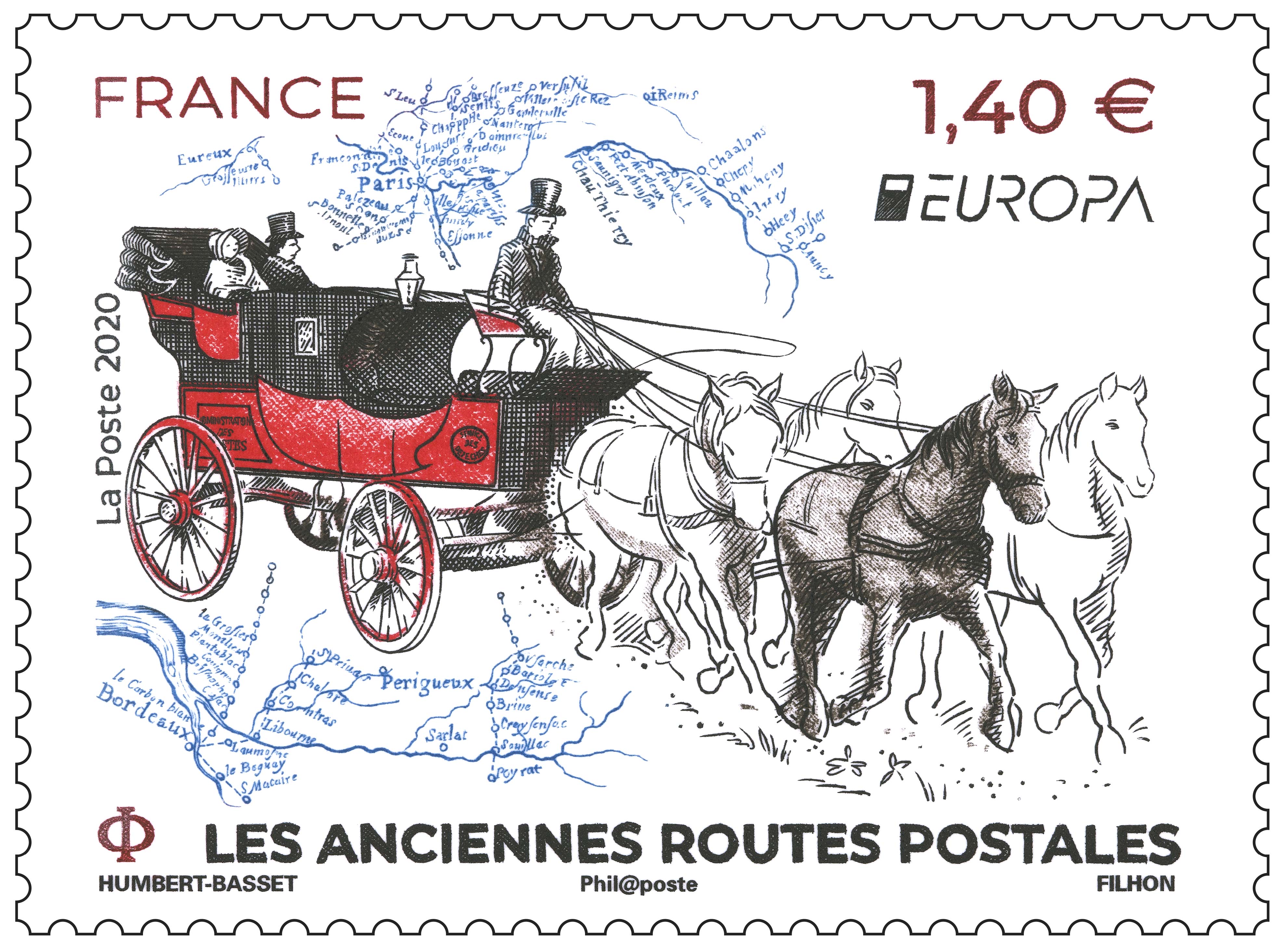 Emission Europa : Les anciennes routes postales