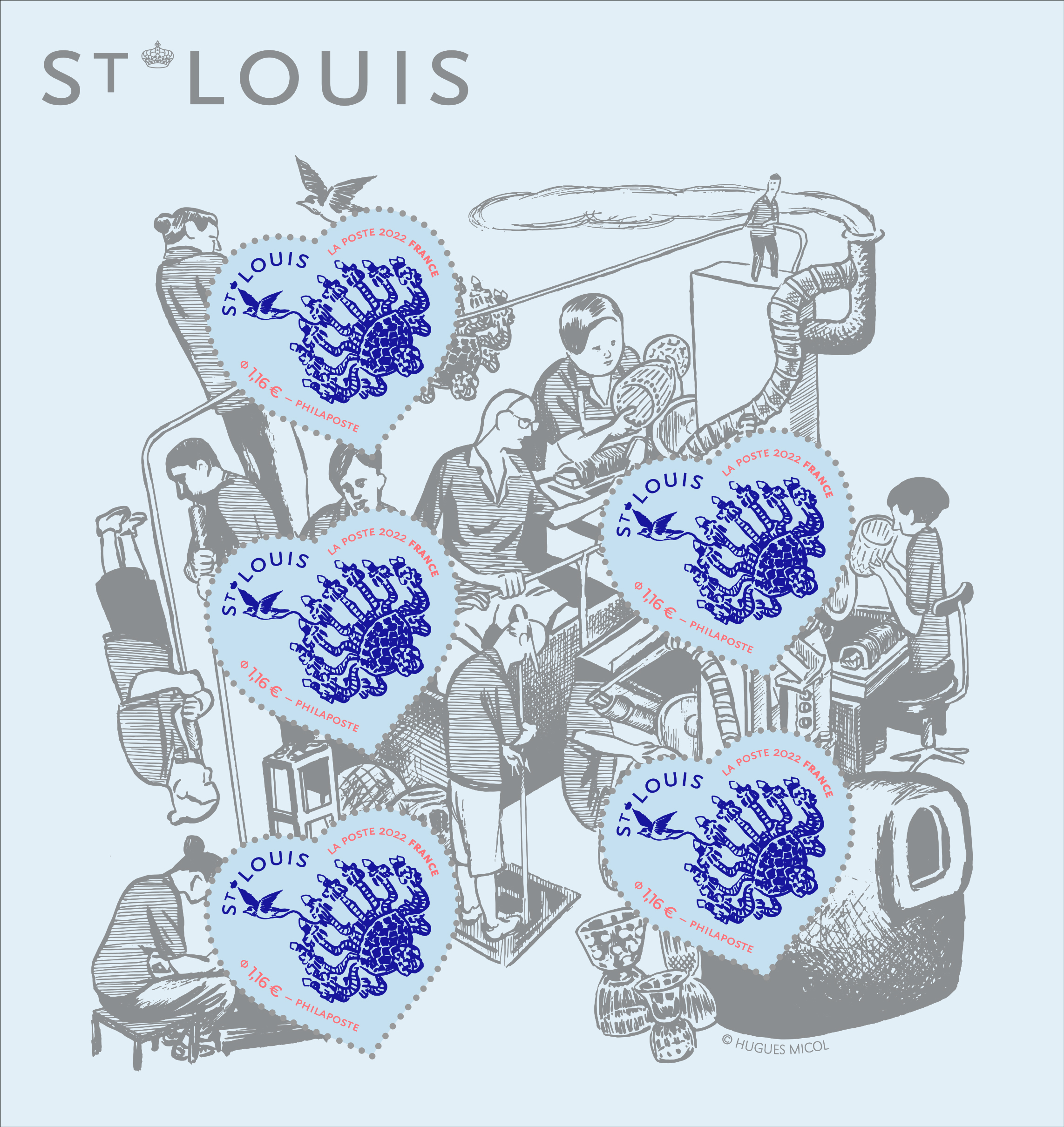 Emission Bloc ’Coeur de Saint Louis’